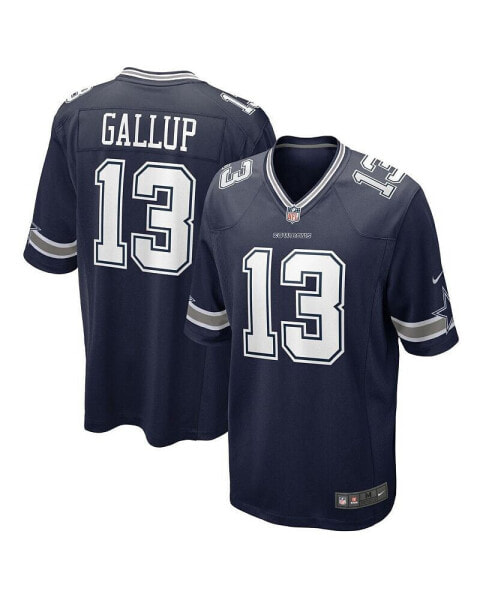 Men's Michael Gallup Navy Dallas Cowboys Game Jersey