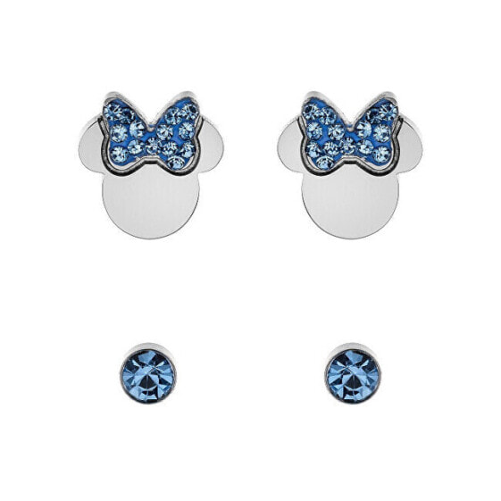 Glitter Minnie Mouse Girl´s Earrings Set S600149RDL-B.CS