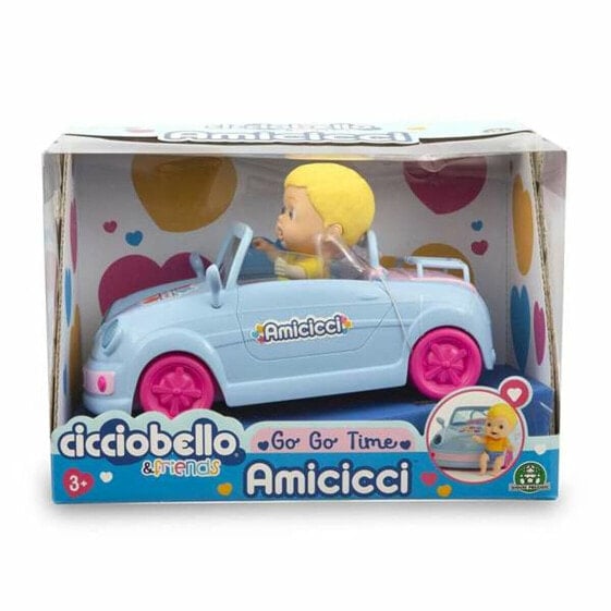Игрушечная машина Cicciobello Amicicci синего цвета Lovely Friends (Прекрасные друзья)