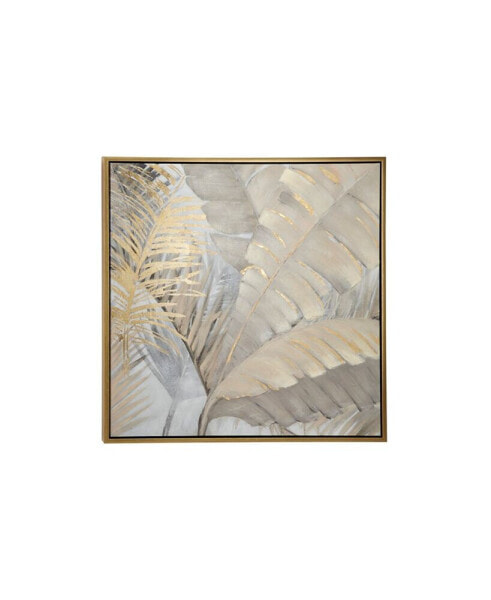 by Cosmopolitan Brown Traditional Canvas Wall Art, 40 x 40