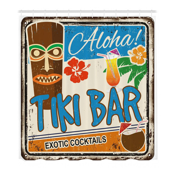 Duschvorhang Tiki Bar