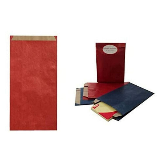 Конверты красные из крафтовой бумаги APLI 250 штук 11 х 21 х 5 см