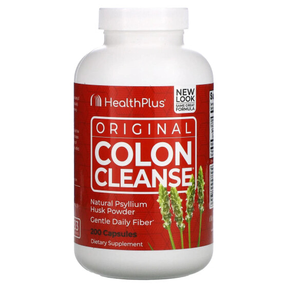 БАД для очищения кишечника Health Plus Original Colon Cleanse, 200 капсул