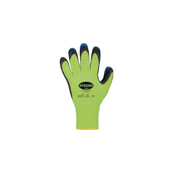 Stronghand Handschuhe Forster Größe 10 neon-gelb/blau EN 388, EN 511 PSA-Kategorie II , VE: 12 Paar