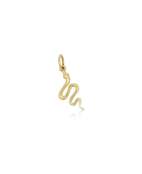 Mini Gold Snake Charm
