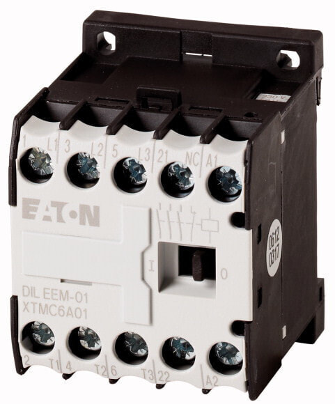 Eaton DILEEM-01-G(220VDC) - Black,White - -25 - 50 °C - IEC/EN 60947-4-1; UL 508; CSA-C22.2 No. 14-05; CE - 690 V - 50/60 Hz - 206 g