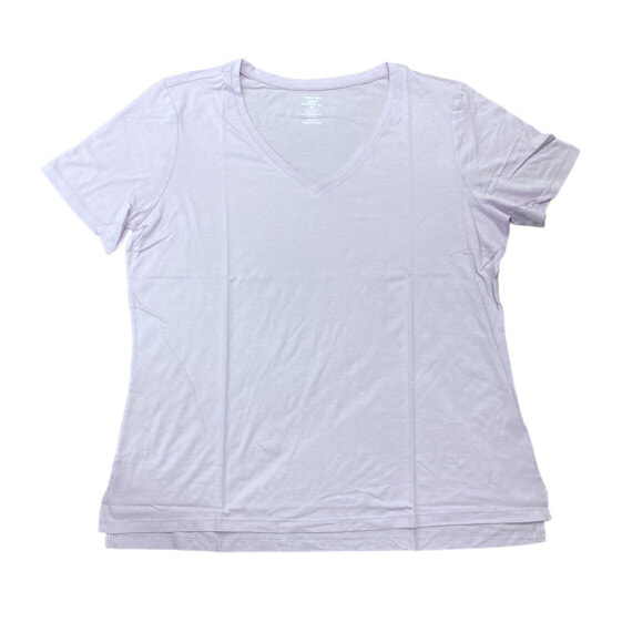 Member's Mark Ladies Essential Short Sleeve V-Neck Tee