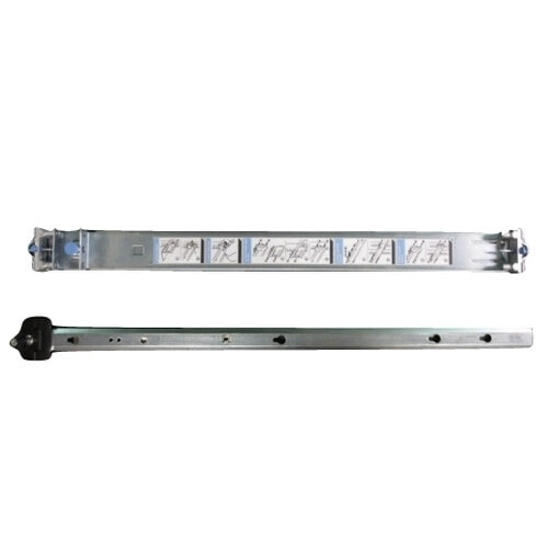 Dell 770-BBGY - Rack rail kit - Stainless steel - 1U - - Dell Networking N3000 Series - Dell Networking N2000 Series - Dell Networking N4000 Series -...