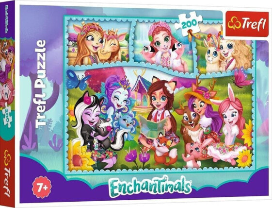 Trefl Puzzle 200 Niezwykły świat Enchantimals