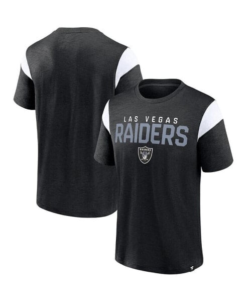 Men's Black Las Vegas Raiders Home Stretch Team T-shirt