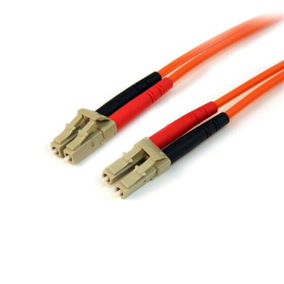 StarTech.com Fiber Optic Cable - Multimode Duplex 50/125 - LSZH - LC/LC - 5 m - 5 m - OM2 - LC - LC