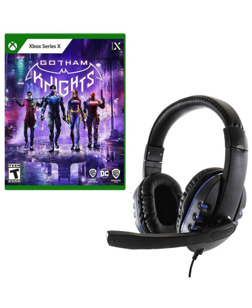 Gotham Knight Game with Universal Headset for Series X