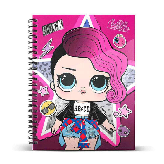 KARACTERMANIA Shine Lol Surprise Rock Notebook