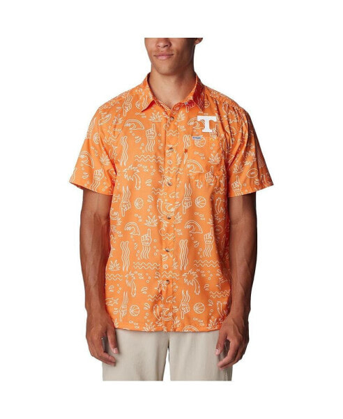 Рубашка мужская Columbia Tennessee Orange Super Slack Tide Omni-Wick