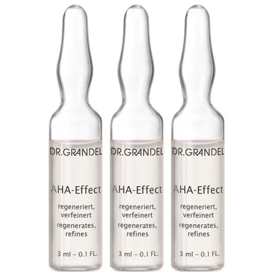 Косметический продукт для лица Dr. Grandel Ampoules AHA-Effect Anti-ageing 3 штуки 3 мл