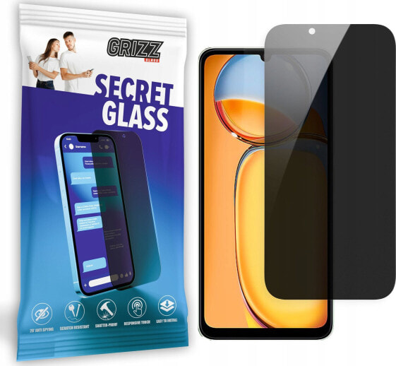 GrizzGlass Szkło prywatyzujące GrizzGlass SecretGlass do Xiaomi Redmi 13C