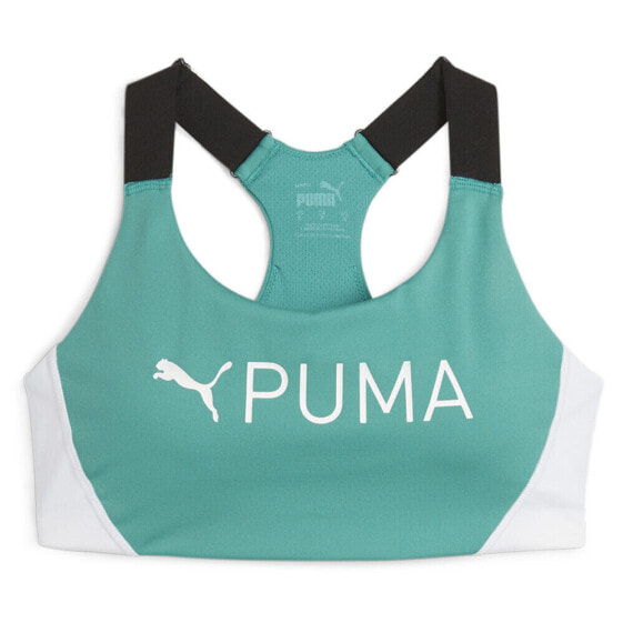 Puma 4Keeps Eversculpt Sports Bra Womens Green Athletic Casual 52478586