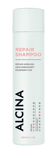 ALCINA Repair Shampoo - 1 x 1250 ml - Regenerating Care with Repair Effect for Dry, Dull or Dull Hair