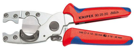 Труборез Knipex 90 25 20 - Синий - Красный - Нержавеющая сталь