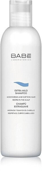 Extra sanftes feuchtigkeitsspendendes Shampoo für alle Haartypen - Babe Laboratorios Extra Mild Shampoo 250 ml