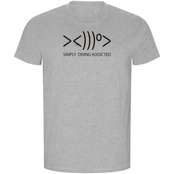 KRUSKIS Simply Diving Addicted ECO short sleeve T-shirt