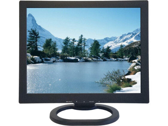 ViewEra V151BN2 Black 15" LCD/LED Security Monitor, 350cd/m2, 700:1, BNC In/Out,