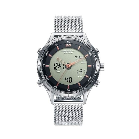 Мужские часы Mark Maddox HM1001-57 Серебристый (Ø 44 mm)