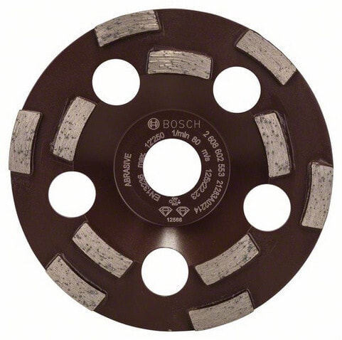 Bosch 2 608 602 553 - Sanding disc - Abrasive wood - Bosch - 2.22 cm - 12.5 cm - 4.5 mm