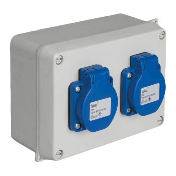 Socket box Solera 816-5 Водонепроницаемый 15,3 x 10 x 6,5 cm 250 V 16 A IP54