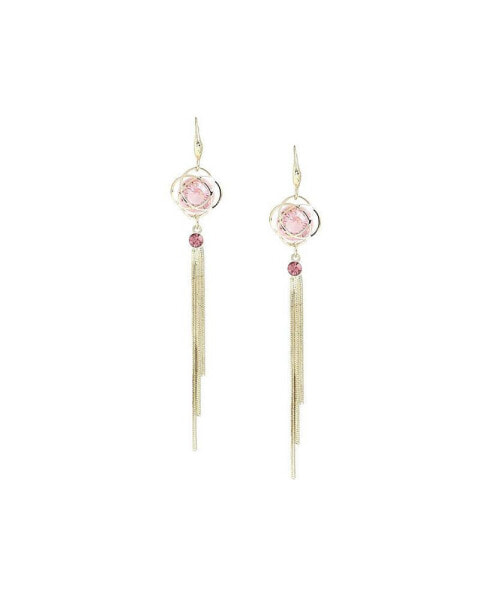 Women's Rose Drop Earrings