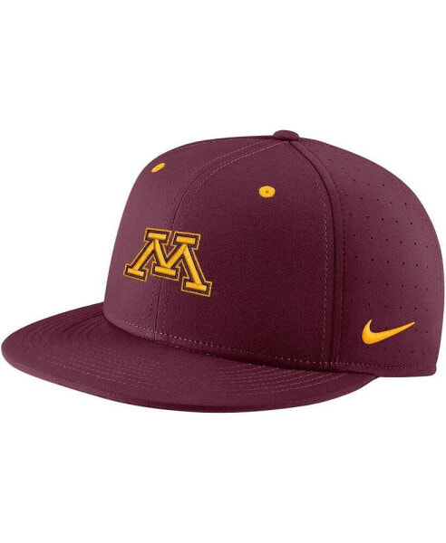 Men's Maroon Minnesota Golden Gophers True Performance Fitted Hat