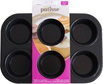 Patisse Foremka do muffinek 6 szt. Patisse 27 cm Classic uniwersalny