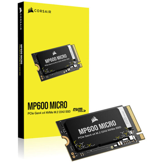 Corsair MP600 Micro NVMe SSD, PCIe 4.0 M.2 Typ 2242 - 1 TB