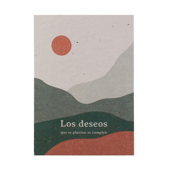 TOTTO Los Deseos Ecofriendly Greeting Card