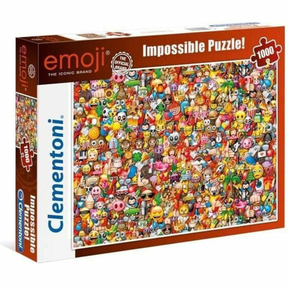 Пазл для детей Clementoni Emoji: Impossible Puzzle 1000 Предметов