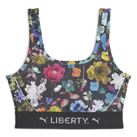 Puma Liberty X Graphic Crop Top Womens Size XS Casual Tops 62220601