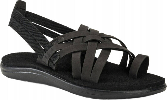 Teva W'S Voya Strappy Leather, BLK, 36 (us 5); uk 3