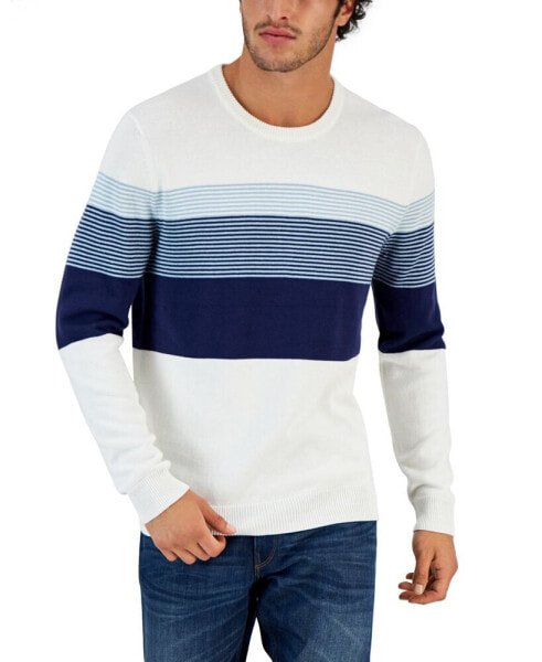 Men's Striped Sweater, Created for Macy's