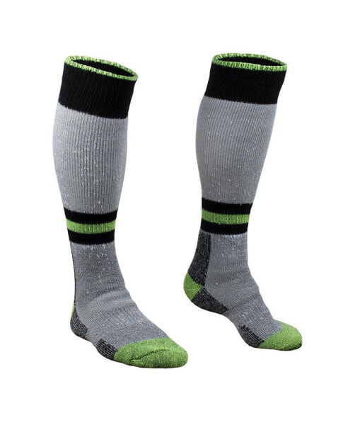 Men's Cold Weather Moisture Wicking 15-Inch Knee Length Super Sock