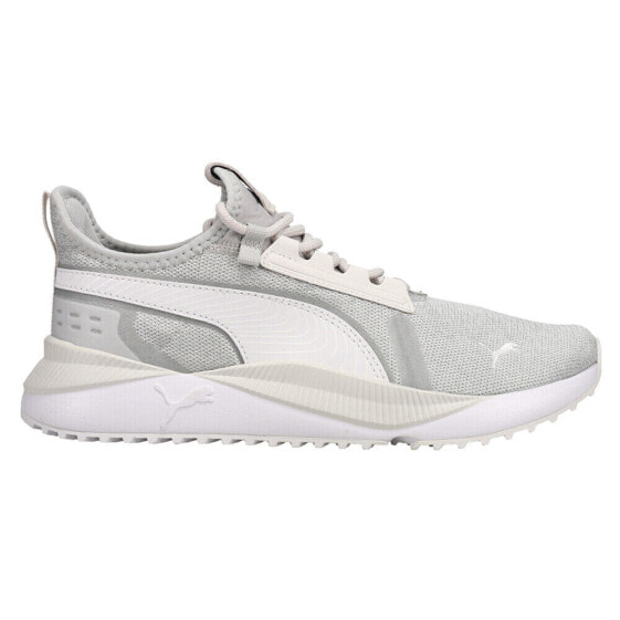 Puma Pacer Future Street Plus Lace Up Mens Grey Sneakers Casual Shoes 384634-02