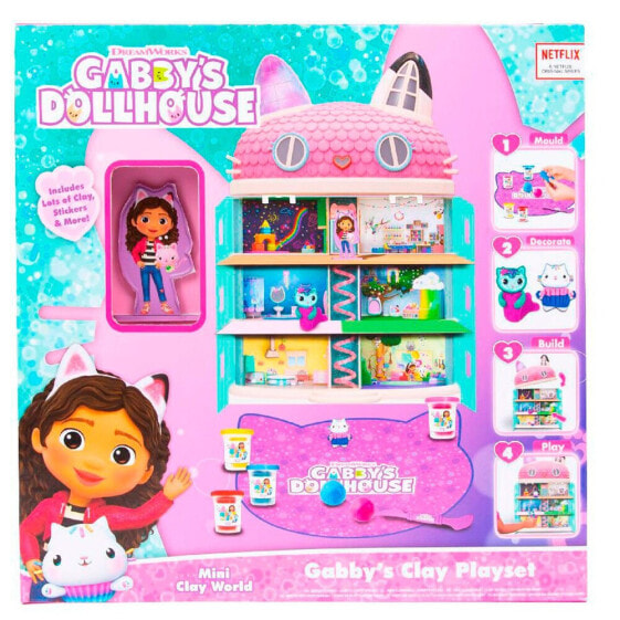 DREAMWORKS Clay Playset Gabby´s Dollhouse Creation Game