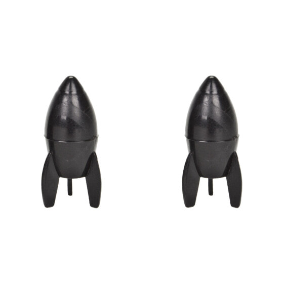 Trick Tops Valve Caps Presta Rockets Black