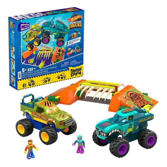 Конструктор Mega Construx MEGA CONSTRUX Hot Wheels Monster Trucks Pista Mega Wrex Game.