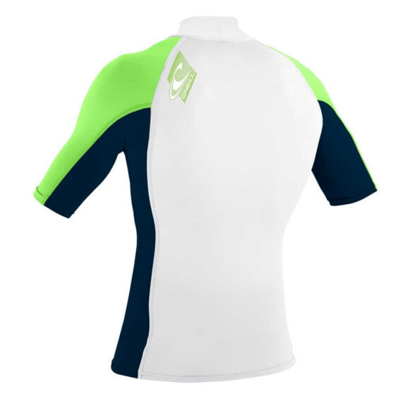 Рашгард O´NEILL WETSUITS 4517 Примиум Skins Hy3 White / Abyss / Day Glo