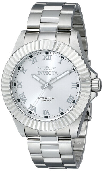 Invicta Men's 16736 Pro Diver Analog Display Swiss Quartz Silver Watch
