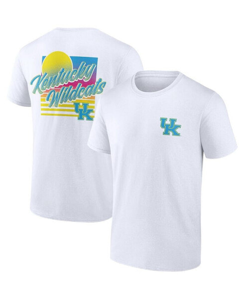 Men's White Kentucky Wildcats High Hurdles T-shirt