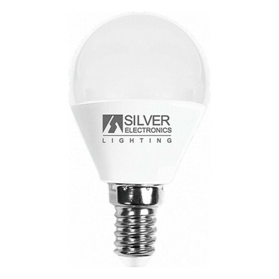 Лампочка LED сферическая Silver Electronics E14 7W Теплый свет