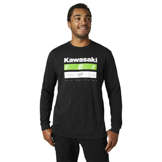 FOX RACING LFS Kawasaki Stripes Premium long sleeve T-shirt