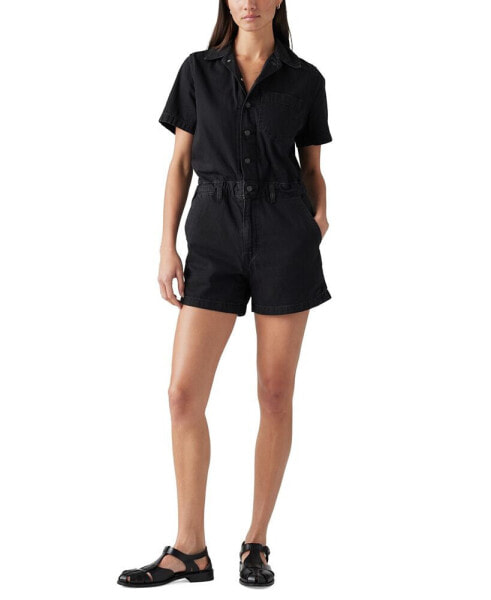 Women's Heritage Cotton Denim Romper