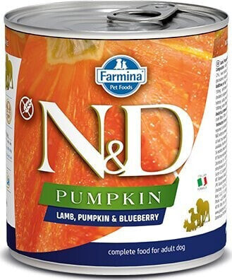 Farmina Farmina N&D Pumpkin Grain Free canine LAMB, PUMPKIN & BLUEBERRY ADULT KARMA MOKRA 285g